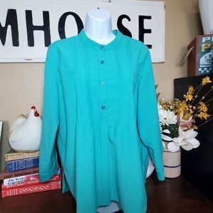 TravelSmith Tunic Blouse Size MP